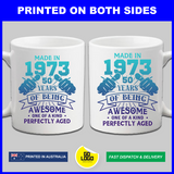 Made in 1973 - 50 Years of Being Awesome Mug