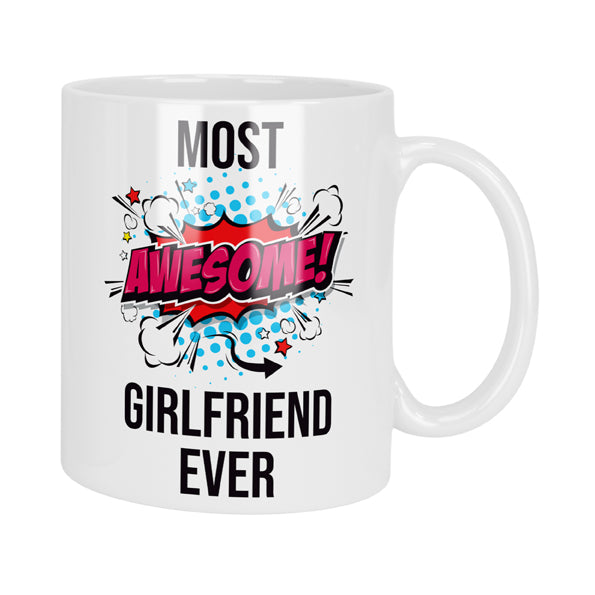 Most Awesome Girlfriend Ever Mug & Coaster Set
