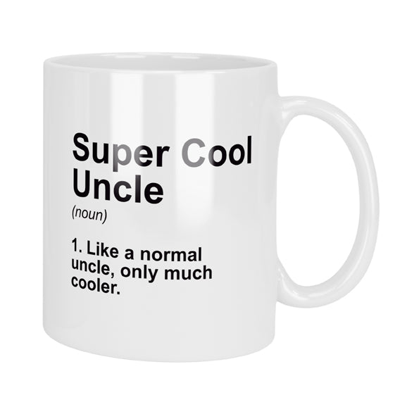 Super Cool Uncle Dictionary Definition Mug & Coaster Set