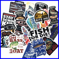 Random Fishing Stickers