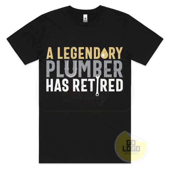 Retired Legendary Plumber T-Shirt