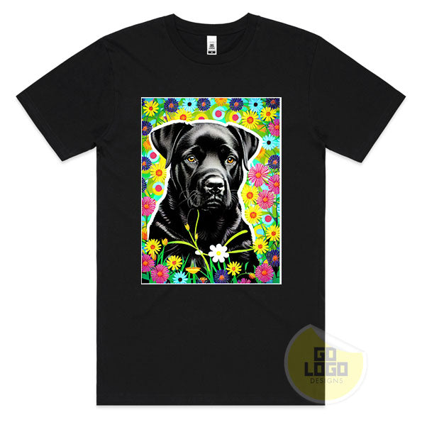 Funny BLACK LABRADOR Lab Dog Puppy Cute T-Shirt Gift Idea