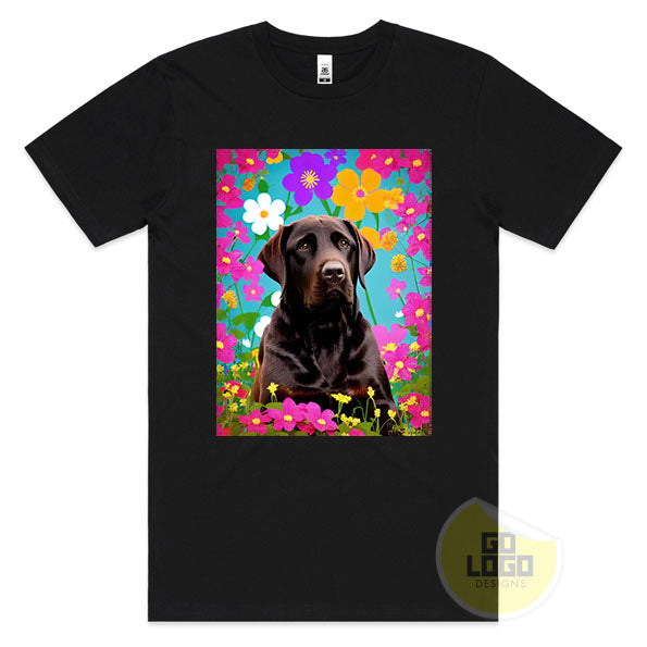 Funny CHOCOLATE BROWN LABRADOR Lab Dog Puppy Cute T-Shirt Gift Idea
