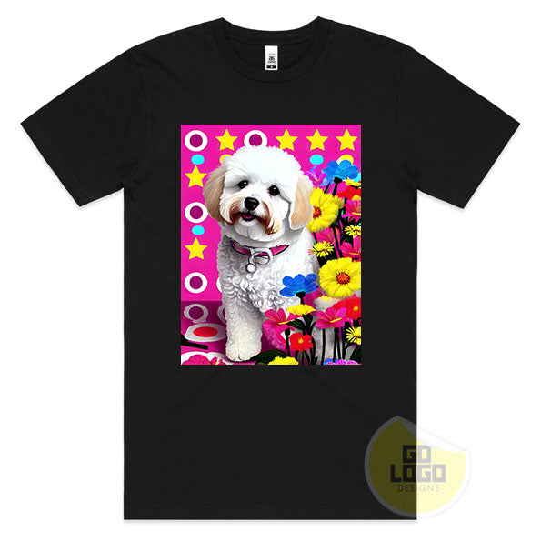 Funny BICHON FRISE DOG Cute Puppy T-Shirt Gift Idea