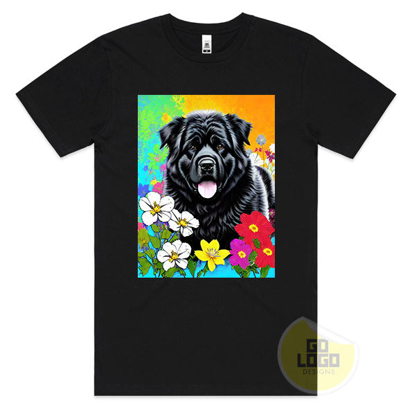 Funny NEWFOUNDLAND DOG Cute Puppy T-Shirt Gift Idea