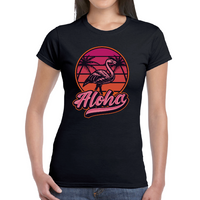 Aloha Flamingo T-Shirt