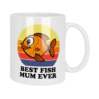 Best Fish Mum Ever Mug & Coaster Set