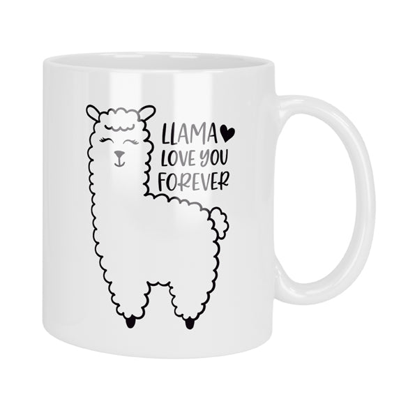 Llama Love You Forever Mug & Coaster Set