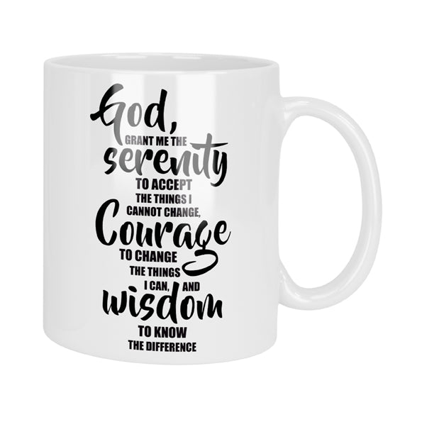 Serenity Prayer Mug & Coaster Set