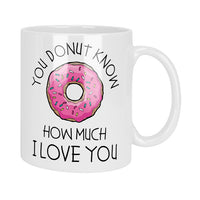 You Donut Know How Much I Love You Mug & Coaster Set