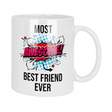 Most Awesome Best Friend Ever Mug & Coaster Set