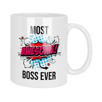 Most Awesome Boss Ever Mug & Coaster Set