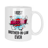 Most Awesome Brother-in-Law Mug & Coaster Set