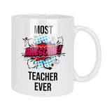Most Awesome Teacher Ever Mug & Coaster Set