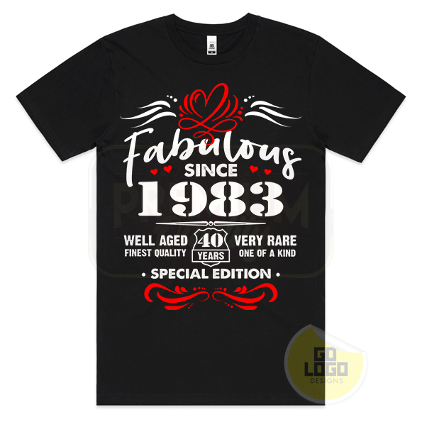 Fabulous Since 1983 - 40th Birthday T-Shirt