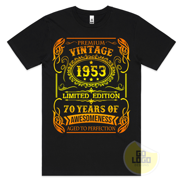 70th Birthday Vintage 1953 T-Shirt