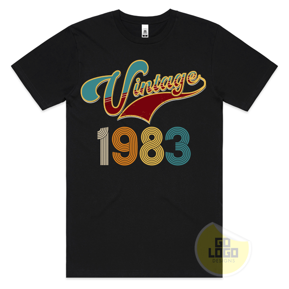 Vintage 1983 - 40th Birthday T-Shirt