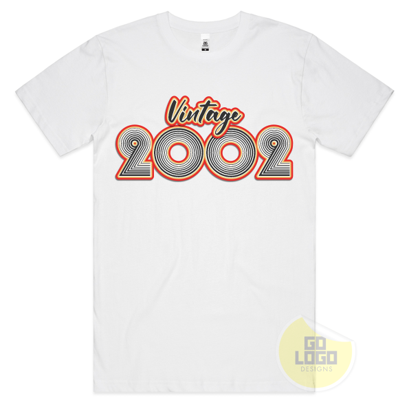 21st Birthday Vintage 2002 T-Shirt
